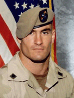 Pat Tillman - I think it is appropriate to have a picture of him here, he sacraficed so much.