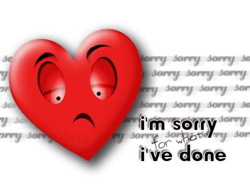 Sorry - Im sorry for what i have done