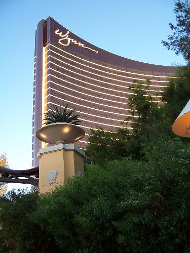 Wynn Casino - The Wynn is one of the newer additions to the Las Vegas strip, built in 2005. It is also one of the new style of casinos, with the only theme being massive luxury although they say it is 'life-imitating art'.