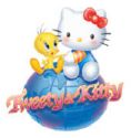 tweety and kitty - tweety and hello kitty together