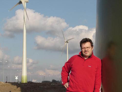 windmill's in belgium - green power in belgium, europe