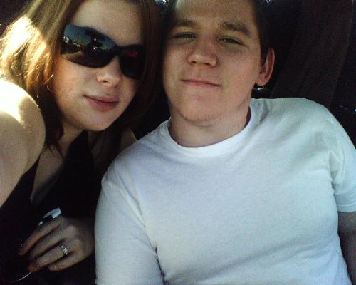 Me and the hubby - :)