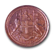 Colonial Money - Name: British East India Company Penang Coin  Penang became the first British Settlement in the Malay Peninsula in 1786. The first coin struck for Penang with balemark of the British East India Company (E.I.C.).