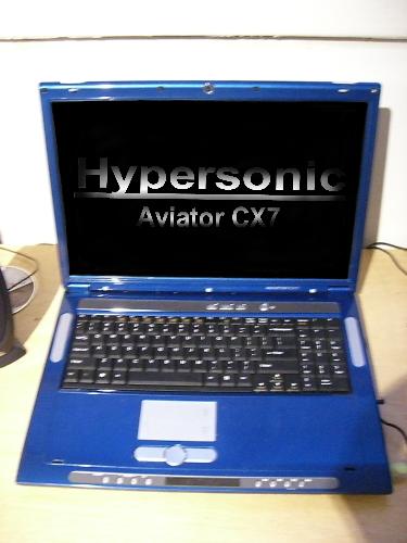 laptop - hypersonic gaming laptop. custom painted