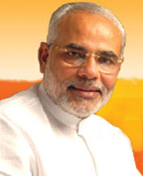 Narendra Modi - Gujarat chief minister Narendra Modi