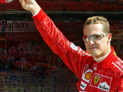 formula one champ - he is the champ of alltime in formula one history.MICHEAL SCHUMACHER THE GREAT .
