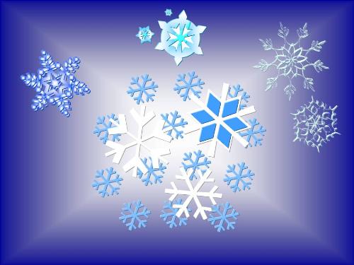 Snowflakes--so many, and none alike? - Graphic representation of Snowflake--no two alike.