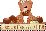 Chocolate  - Chocolate fixes everything Bear