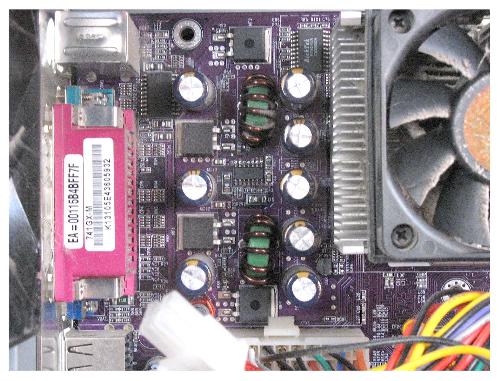 Internal mechanics of my computer - This is a picture of the internal complex electronic mechanics inside of my computer for that I took a picture of