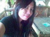 it's me - in our nipa hut