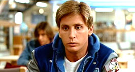 Emilio Estevez - Emilio Estevez in a scene from the movie The Breakfast Club