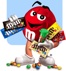 m&m - my favorite candy