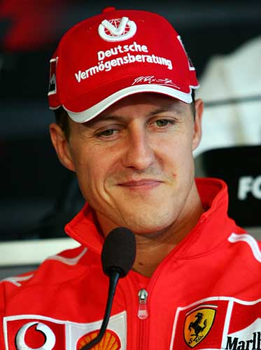 Michael Schumacher - Michael Schumacher doing PR