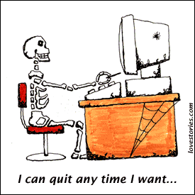 I can quit  - I can quit anytime i want