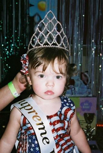 Sierra's win - This was at a pageant in Lexington, ky