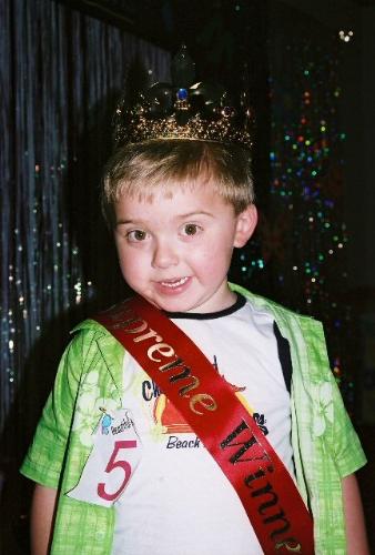 Gavin's Win - This was at a pageant in Lexington, ky