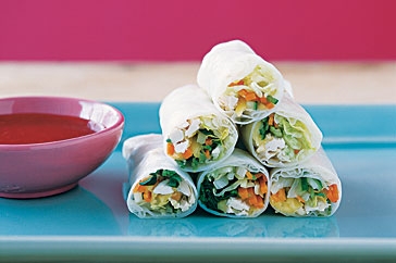 Chicken and mango rice paper rolls - chicken and mango rice paper rolls Chicken and mango rice paper rolls - chicken and mango rice paper rolls