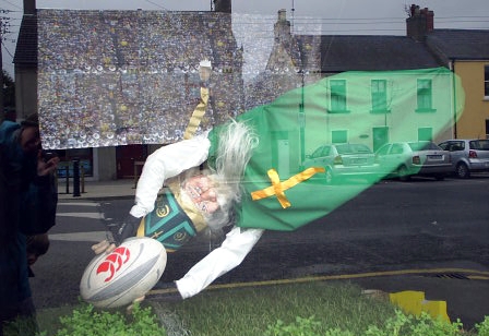 A window dressing - Saint Patrick's Day