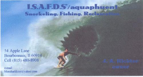 i s f a d s aquaphuent - My fun biz card for diving biz!...)