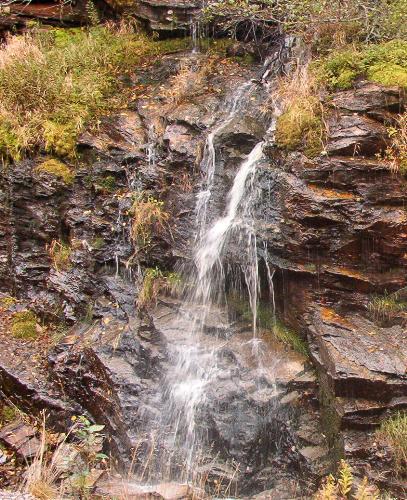waterfalls - i love the waterfalls that come off the mountains after a torrent rain storm