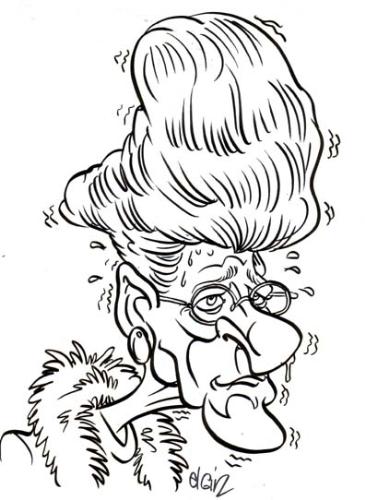 A Glimpse Into The Sponge Future - An artists impression of how our beloved Sponge Queen will look in the future