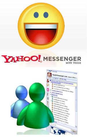 chat messenger programs - These are primary examples of chat programs people commonly use on a daily basis.