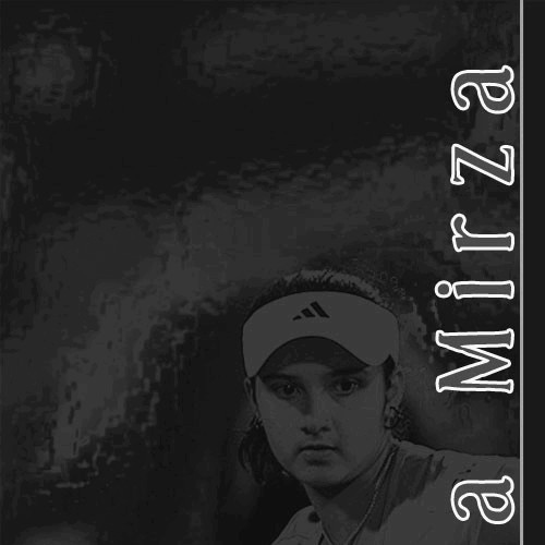 sm - sania mirza at roland tournament