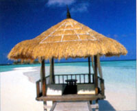 maldives - lovely hut on the beach