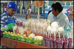 mexico - fruit seller