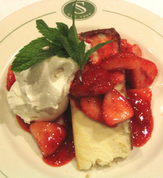 Strawberry Cheesecake - This is an image example for dessert.