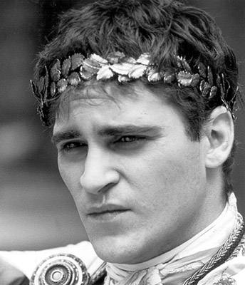 gladiator - Joaquin Pheonix is Emperor Commodus in Gladiator