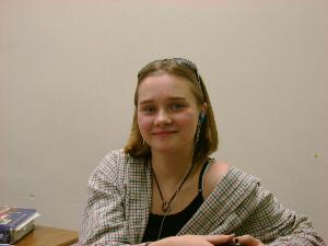 my 16 year old ,,finally a smile - Look!! Better look quick , that smile is as elusive as a sasquatch, and i have it on film!!!