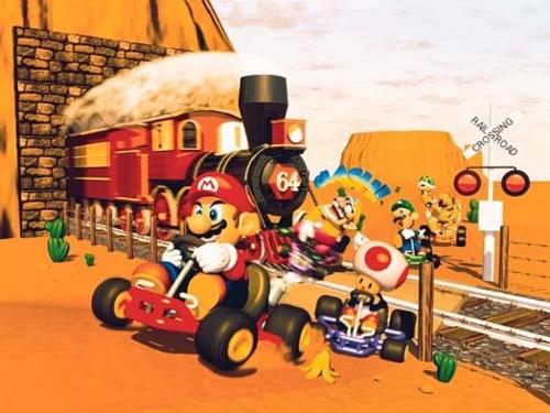 Mario Kart 64 - One of the best racing games for families and friends.