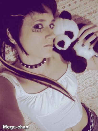 With my panda - Shigu is the cutest panda ever exists! haha