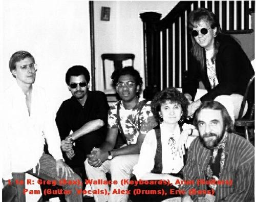 The Albanian Rhythm Crew - Members of the alternative rock band The Albanian Rhythm Crew, circa 1990, with myself on bass guitar.