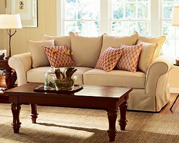 My dream sofa - This one is from Pottery Barn....I think it is so pretty....probably not very stain resistant, though...lol My dream sofa - This one is from Pottery Barn....I think it is so pretty....probably not very stain resistant, though...lol