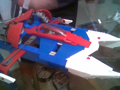 Mega Block Probuilder! - This is the end product of the Mega Block probuilder that my brother constructed for our cousin. :D Big huh? :D