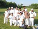 cricket - cricket team which can take a pose after the victory.  my dream our indian can take just same as apose after winning the world cup 2007