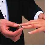Got Married - With this ring I thee wed.