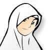 muslimah - kerudung putih