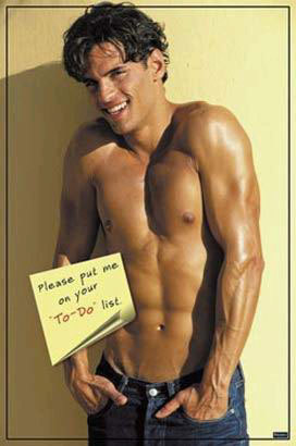 To do List - Sexy guy..Sexy man
