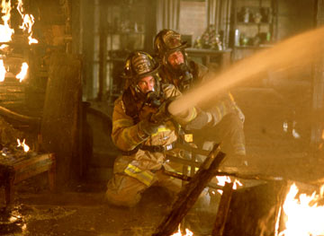 firemen - John Travolta and Jouqion Pheonix in a heroic tale of firemen risking their lives, showing us what real firemen do everyday