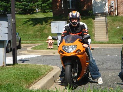 me and my bike - Me and my streetbike.. My favorite toy that is!!