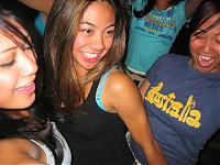 party japan friends girls - the moment of music in party is great
