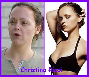 Christina Ricci without make-up - Christina Ricci without make-up haha