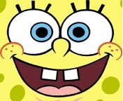 spongee - spongebob squarepants, my favorite cartoon character, he makes me happy all the time.