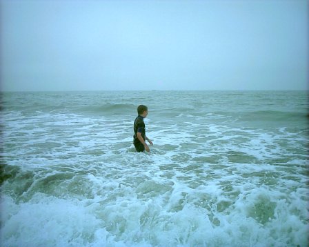 Learning to Bodysurf - Learing to body surf at Muir Beach, CA