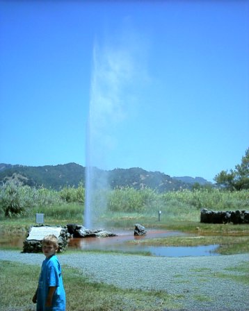 Old Faithful - CAlifornian Geyser, Sonoma County
