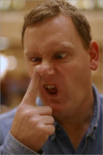 picking nose - picking nose in public