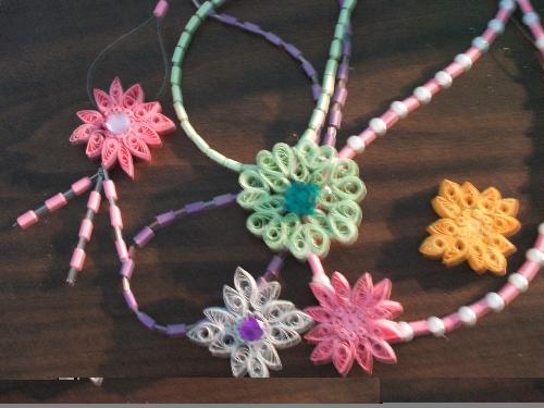 paper quilling/paper fillagree - medallions of paper fillagre/ papaer quilling